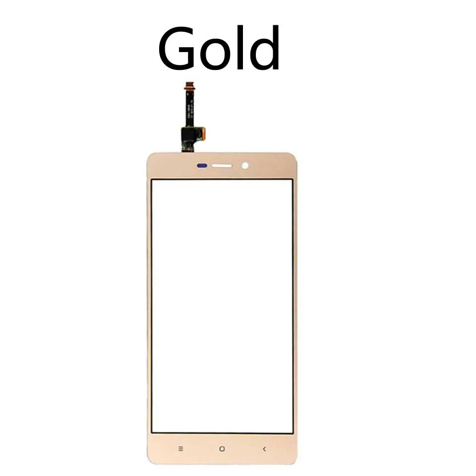 Gold-No tool 5," для Xiaomi Redmi 3 3S 3X 3Pro сенсорный экран панель сенсорный ЖК-дисплей стеклянная линза Панель дигитайзер Запасные части - Цвет: Gold-No tool