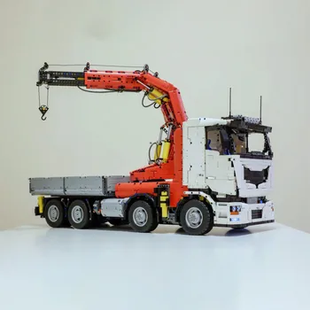 

NEW RC Power Function Technic Bat Truck off-road Rescue Crane MOC 8800 Building Blocks Toy Kit Educational Kids Birthday Gifts