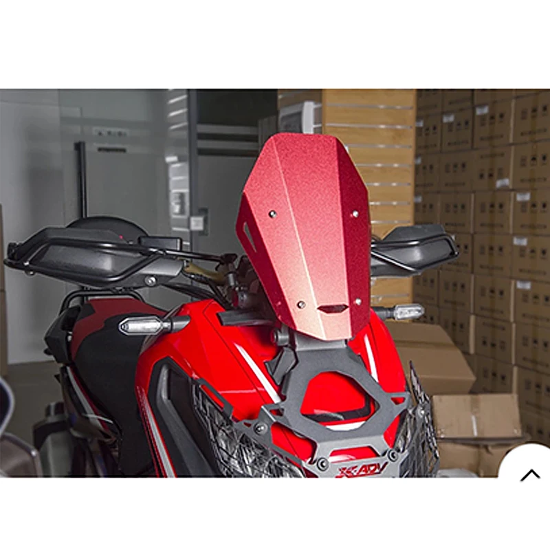 For Honda XADV 750 X-ADV X ADV 2017-2018 Motorcycle Windshield Windscreen Aluminum Wind Deflectors  (9)