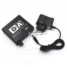 Hot Sale 192KHz DAC Digital to Analog Converter Audio HiFi Headphone Converter Amplifier 3 5mm Jack Adapter