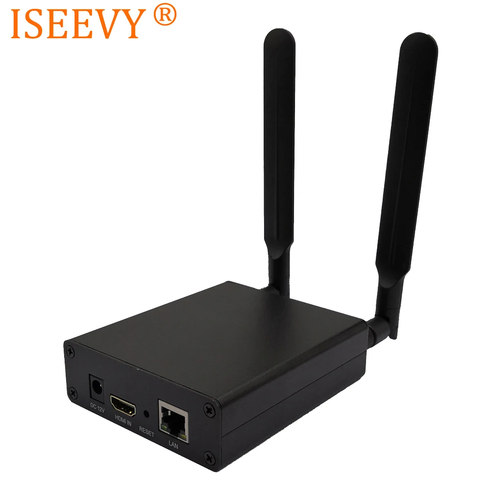 ISEEVY H.265 H.264 WiFi HDMI видео энкодер для IPTV прямой поток Поддержка RTMP RTMPS RTSP UDP HTTP и Facebook Youtube Wowza