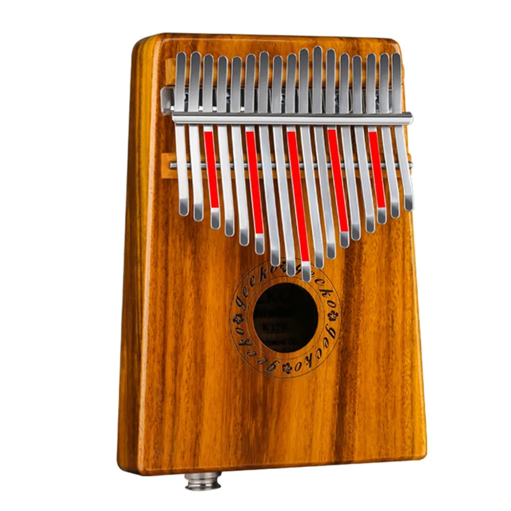 17 клавиш, Kalimba K17KEQ, акация, большой палец, пианино, профессиональная мбира, перкуссия, мини-клавиатура, Marimba, корпус, музыкальные инструменты