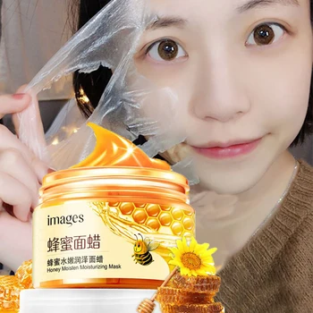 

140g Honey Mask Exfoliating Face Wax Mask Effectively Remove Blackheads Shrink Pores Anti-Aging Oil Control Moisturizing Skin