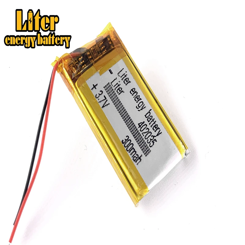 3 7 V 402035 300mah литий-ионный полимерный аккумулятор качество товаров качества CE FCC ROHS