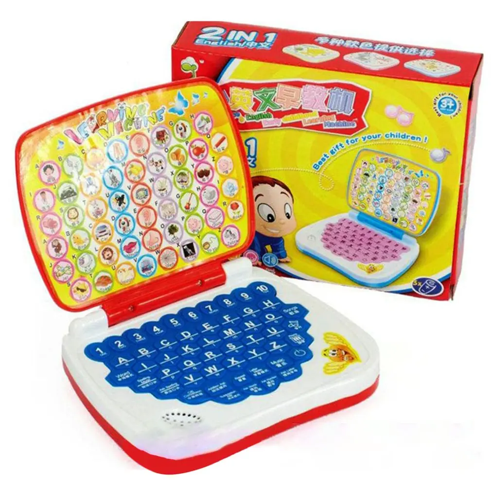 

Multifunctional Bilingual Learning Machine for Kids Baby Early Educational Toy Computer Laptop Children Gift Developmental Toy