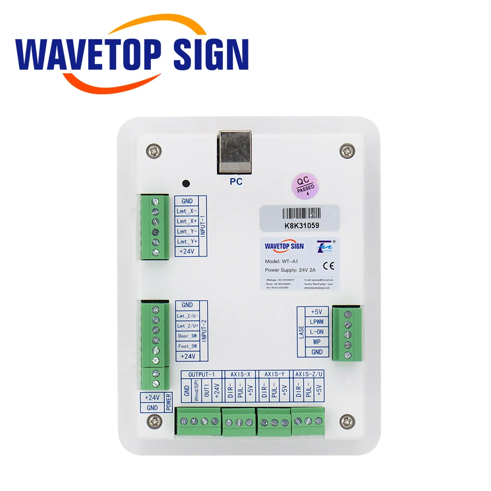 Система лазерного контроллера WaveTopSign Co2 для лазерного гравировального станка K40 Laser 3020 6040