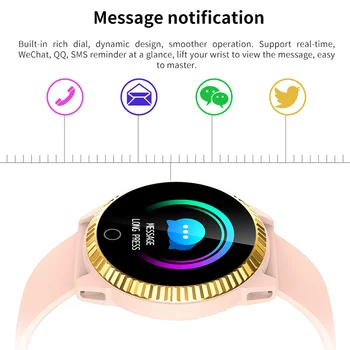 

FROMPRO Smart Watch C19 HD Screen Monitor Message Notification Bluetooth Camera Control Fashion Fitness SmartWatch