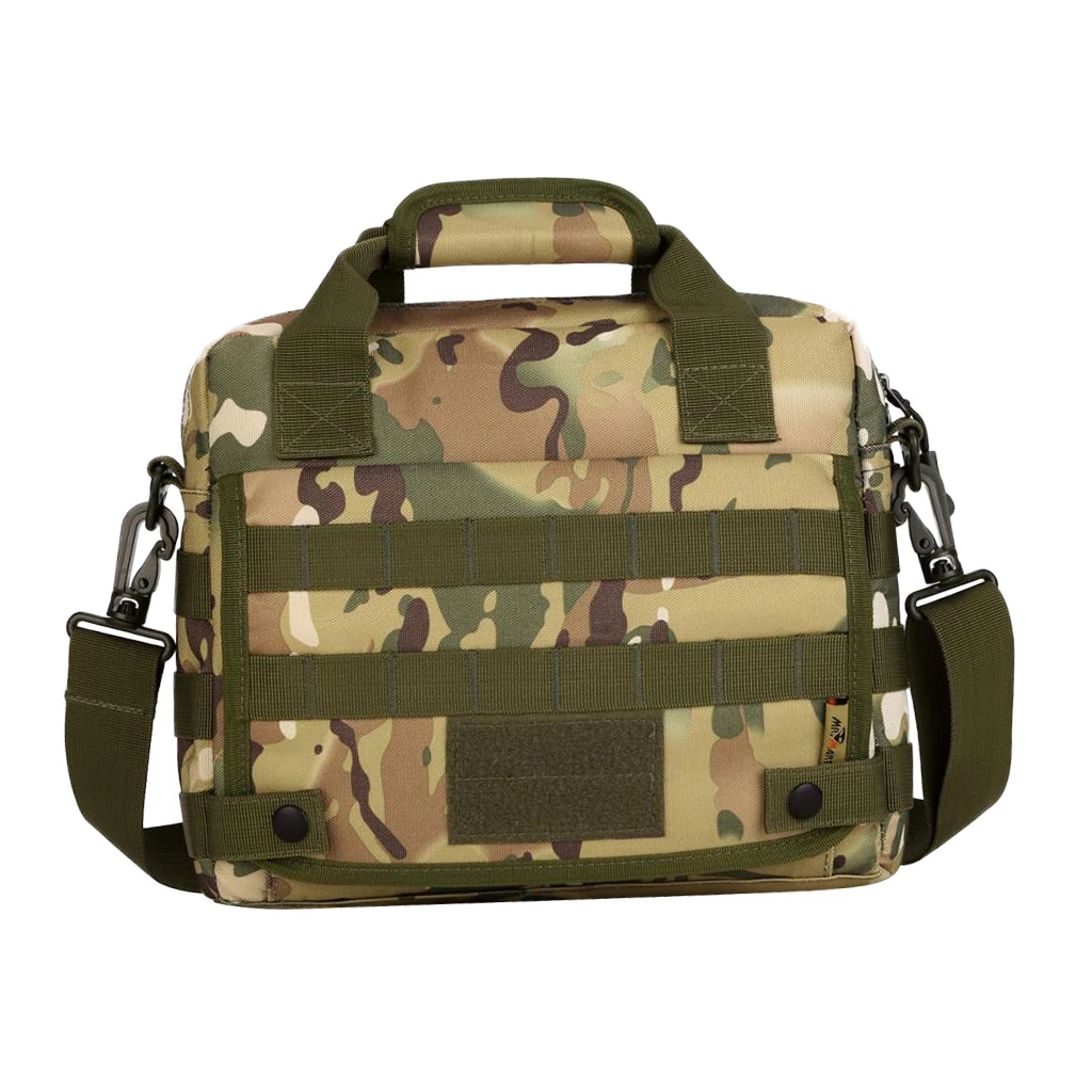 Многофункциональный Открытый Нейлон Molle сумка маленькая через плечо сумка-мессенджер сумки портфель для 1" ноутбука