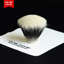 OUMO BRUSH-fan SHD Handmaster finest  badger hair knot shaving brush knots gel tip