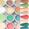 7g Shiny Glitter Acrylic Powder Nail Extension Design Color Powders Engraving 3D Pattern Nails Crystal Manicure Art Decorations 2