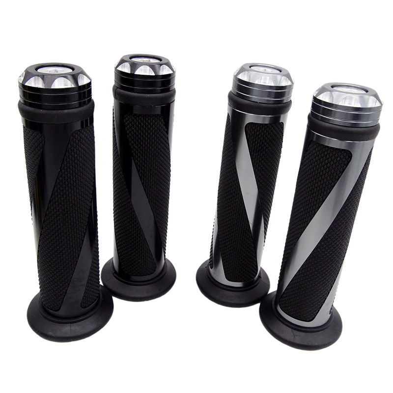 1 пара 7/" 22 мм руль мотоцикла ручка резиновая ручка для Kawasaki Honda Yamaha KTM Suzuki Benelli Ducati