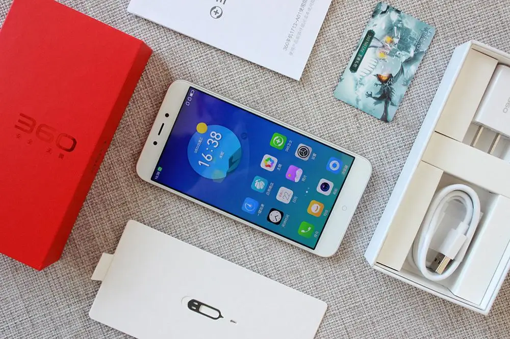 360 N6 Lite мобильный телефон Snapdragon 630 Android 7,1 5," ips 1920X1080 4 Гб ram 32 ГБ rom 13.0MP отпечаток пальца 4020 мАч