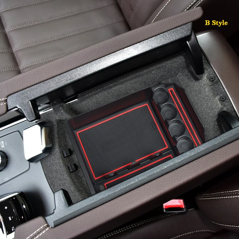 Автомобильный ящик для хранения в подлокотнике автомобиля Mercedes Benz GLE GLS W167 2015