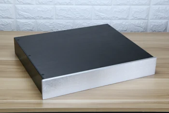 

KYYSLB All Aluminum Chassis 4307 Front DAC Chassis 350 Depth 430X70X358 All Aluminum Power Amplifier Chassis DIY Shell