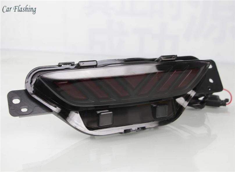 CSGJMY 1 шт. для TOYOTA C HR CHR 2016 2017 2018 2019 светодиодный задний бампер светильник s