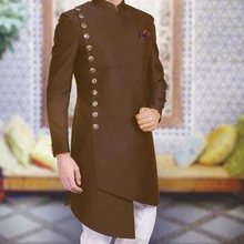 Thorndike Средний Восточный Кантри Стиль Мужские официальные костюмы изготовленные на заказ 2 шт костюмы для мужчин(длинная куртка+ брюки) Terno Masculino