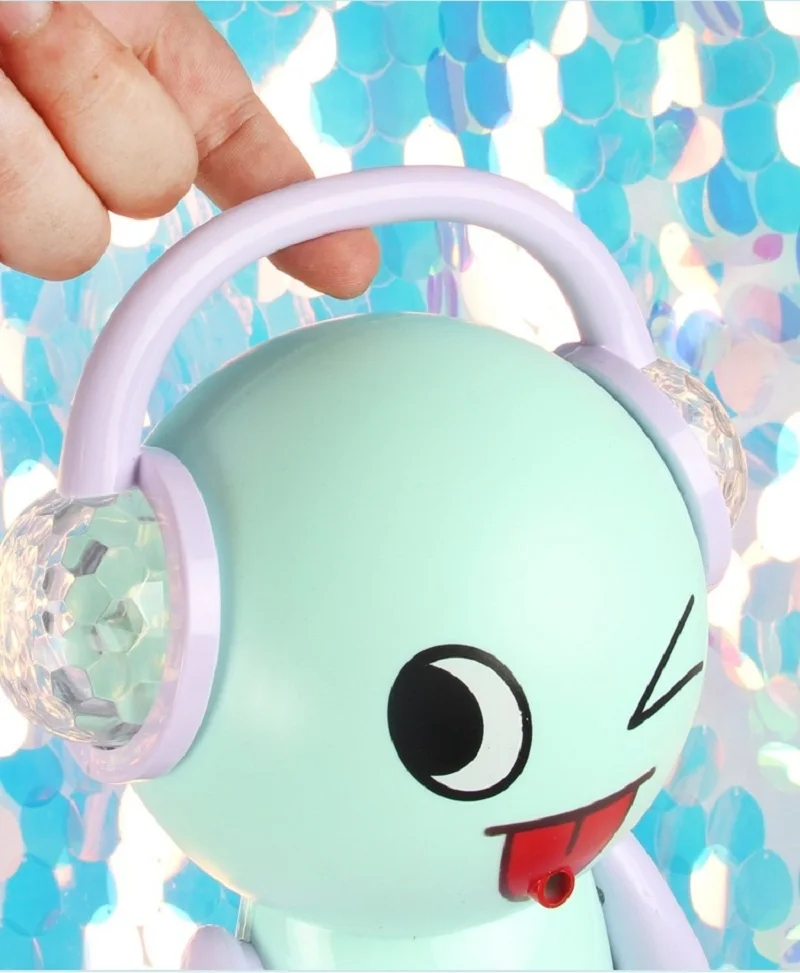 Bubble Machine Full Automatic Bubble With Light Blower Outdoor Portable Kid Toy Water Balloon Soap Bubble Toys For Children (3)