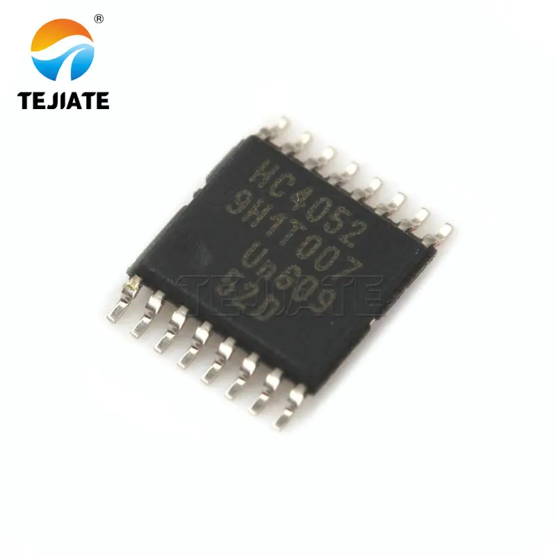 10PCS-74HC4052PW-74HC4052-HC4052-TSSOP16-Logic-chip-Integrated-IC-Chip