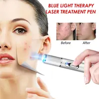 Beauty Instrument Facial Beauty Device Acne Pen Portable Blue Light White Photon Therapy Anti-Aging Gift Soft Laser Cosmetic