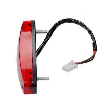 

Accessories Brake Light Lamp Exterior LED 3 Wire License Taillight Red