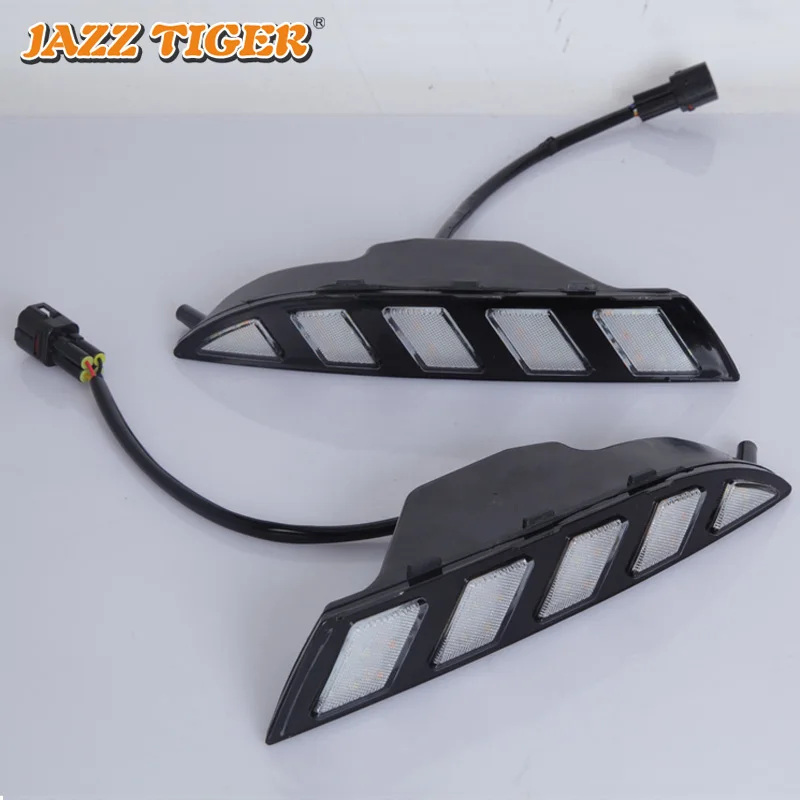 Сигнал поворота JAZZ TIGER 12 В светодиодный льные светодиодные дневные ходовые