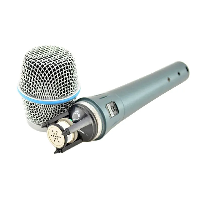 Finlemho студийный записывающий микрофон Phantom power профессиональная конденсаторная капсула Beta87A для Домашнего Караоке-конференции