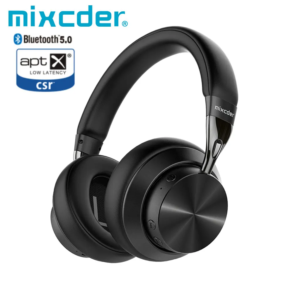 

Mixcder MS301 aptX Metal Wireless Bluetooth Headphones Foldable Over-ear Stereo Deep Bass Headset with Microphone for iPhone