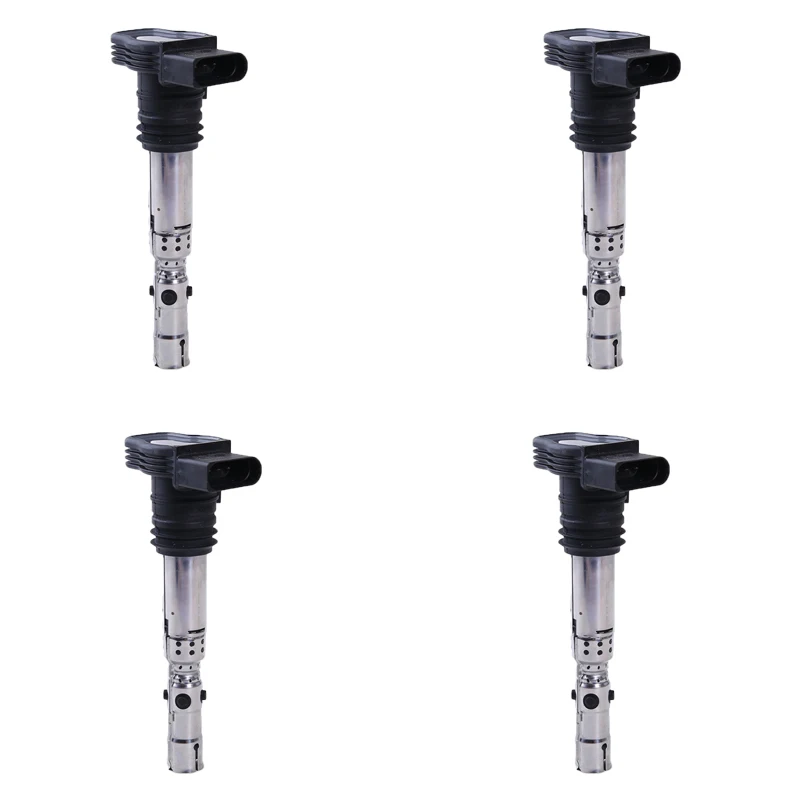 06A905115D 06A 905 115 D New 4 pcs ignition coil ignition system For Audi A4 A6 TT For VW Golf Jetta Passat Beetle Bora Seat
