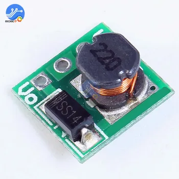 

5Pcs Power Step Up DC 0.9-5V to 5V Voltage Boost Converter Board Module Regulator For 18650 Li-on Battery Charging
