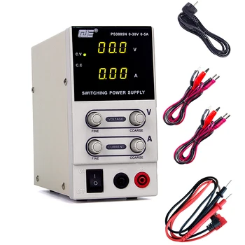 

variable adjustable power supply laboratory 30v 5A voltage regulator 220 v EU bench regulated power supply source 30 V switch