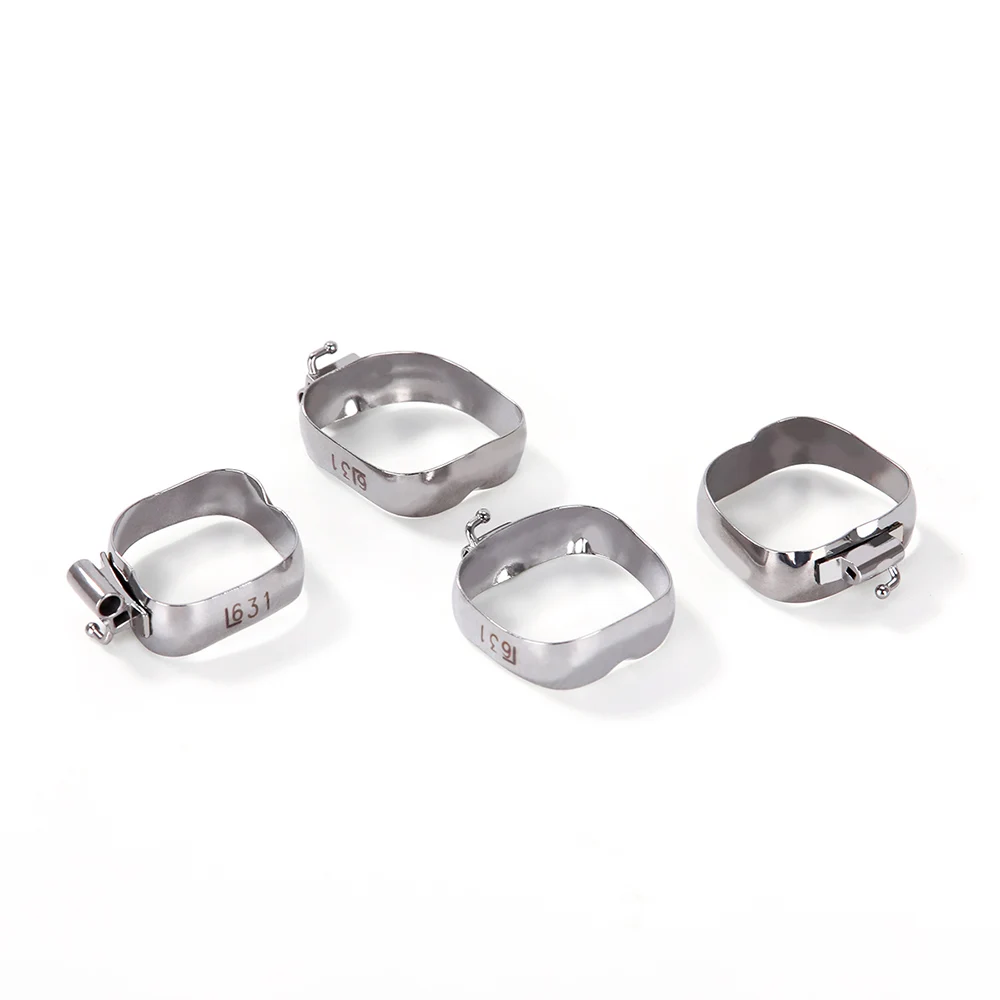 80 TEILE/SCHACHTEL AZDENT Dental Kieferorthopädische Bands Mit Bukkalröhrchens Für 1st Molaren Roth / MBT 022" – Detail 4