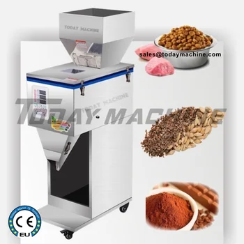 Buy 2020 Semi Automatic Electric Scale Granule Weighing Filling Machine Weighing Filler For Nuts Seeds Coffee Beans