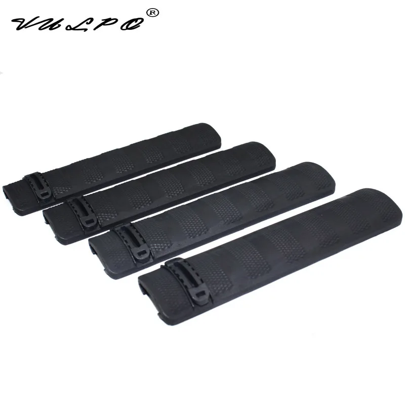 4 шт./компл. Тройная направляющая для Picatinny Rail Airsoft BK/DE/FG|rail cover|troy rail coverstroy |