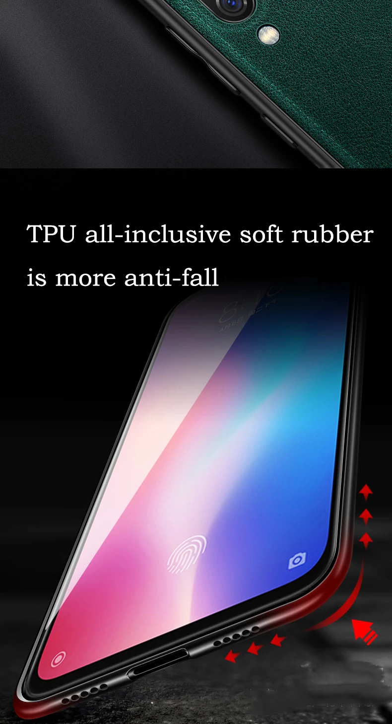 Для Xiaomi mi 9 SE 9SE 8 8SE 9T Pro Red mi K20 Pro Note 8 7 5 Pro Чехол 3D рельефный кожаный рельефный узор противоударный чехол Funda