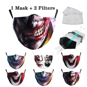 

Cotton Face Mask Mascarillas Activated Carbon Mask Washable and MaskPM2.5 Filter anti dust Face Mask Scarf Mascarilla Respirator