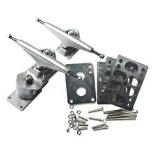 CX7 мост подвески для скейтборда длинная пластина основание моста модификации Surfskate мост амортизация 6.25in скейтборда