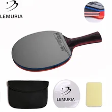 Bois hybride 9.8 marque qualité raquette de Ping-Pong double face picots-en caoutchouc bleu raquette de Ping-Pong tenis de mesa(China)