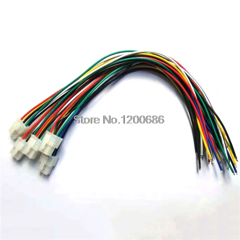 6PIN 18AWG 30 см 5557 5557-06R 4,2 мини-подходит для квадрокоптера RC Jr. Сосуд Корпус 2x3pin 39012060 6 контактный Molex 4,2 2* 3pin 6 p жгута проводов