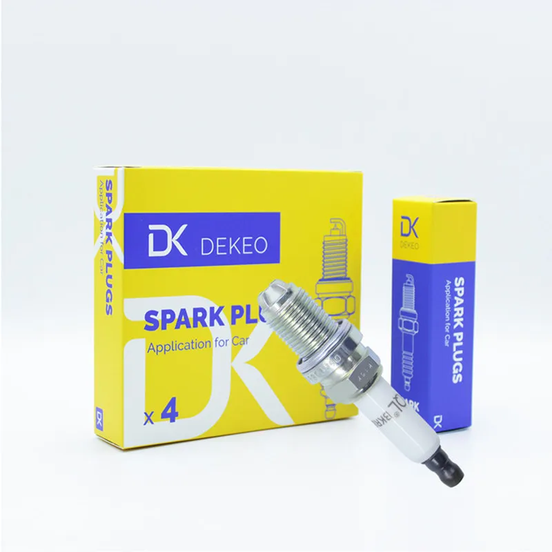Dekeo Свеча зажигания PFR7S8EG(1675) 101905631H 06H905601A оригинальная система для Audi A3/4/5/6/7/8 R8 для Volkswagen Golf 5/6 для Skoda OCTAVIA III 4 предмета в комплекте