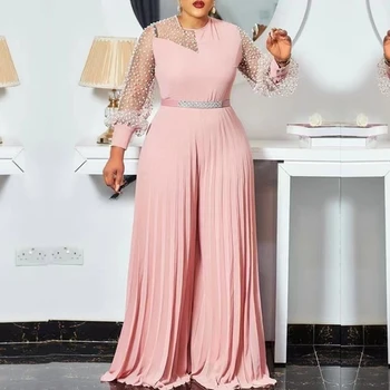 Ogaga Dashiki  Jumpsuit Long Sleeve Dress