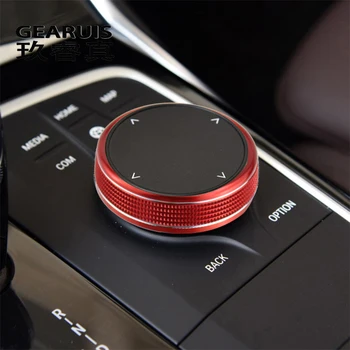 

For BMW 3 Series G20 G28 2019-20 console multimedia button frame switch knob cover sticker mounted interior car accessories