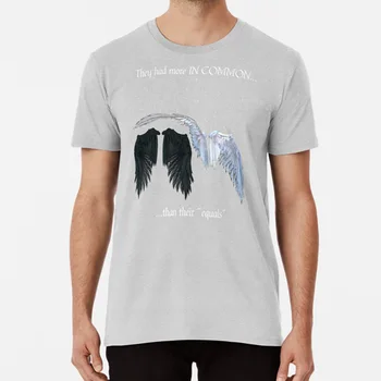 

We have more in common T shirt good omens angels demons common