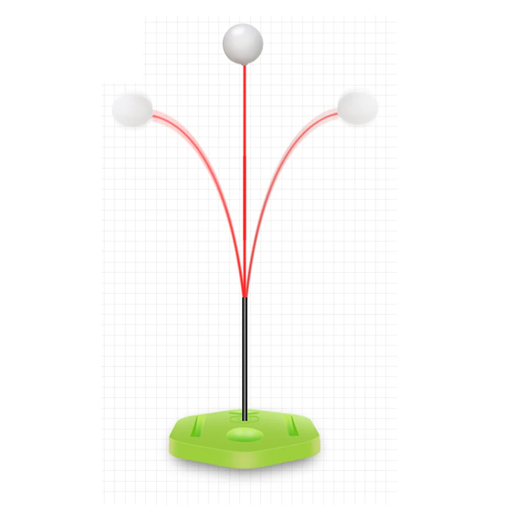 14 шт., портативный Настольный теннис, тренажер для настольного тенниса, мягкий вал, тренировочная машина, эластичность, для детей, взрослых, пинг-понг, тренировочный тренажер Fi
