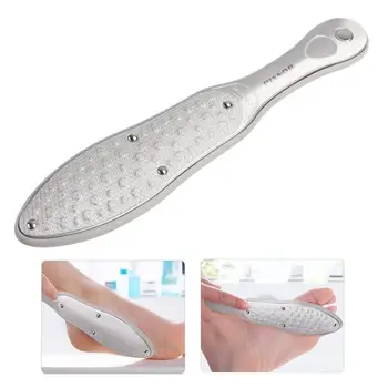 

Stainless Steel Wear-resisting Callus Remover Foot File Scraper Portable Multifunctional Foot File Foot Care Tools for home A4