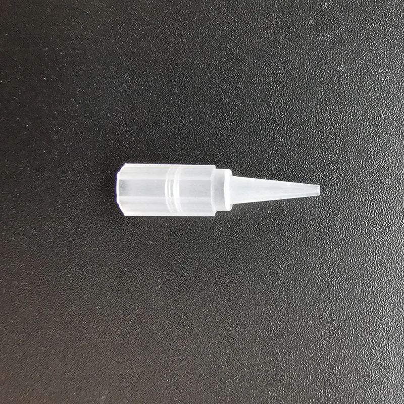 100pcs/lot Plastic Semi Permanent Makeup Tattoo Caps Eyebrow/Lip Tattoo Needle Tips Matched For 1R Needles Accessories