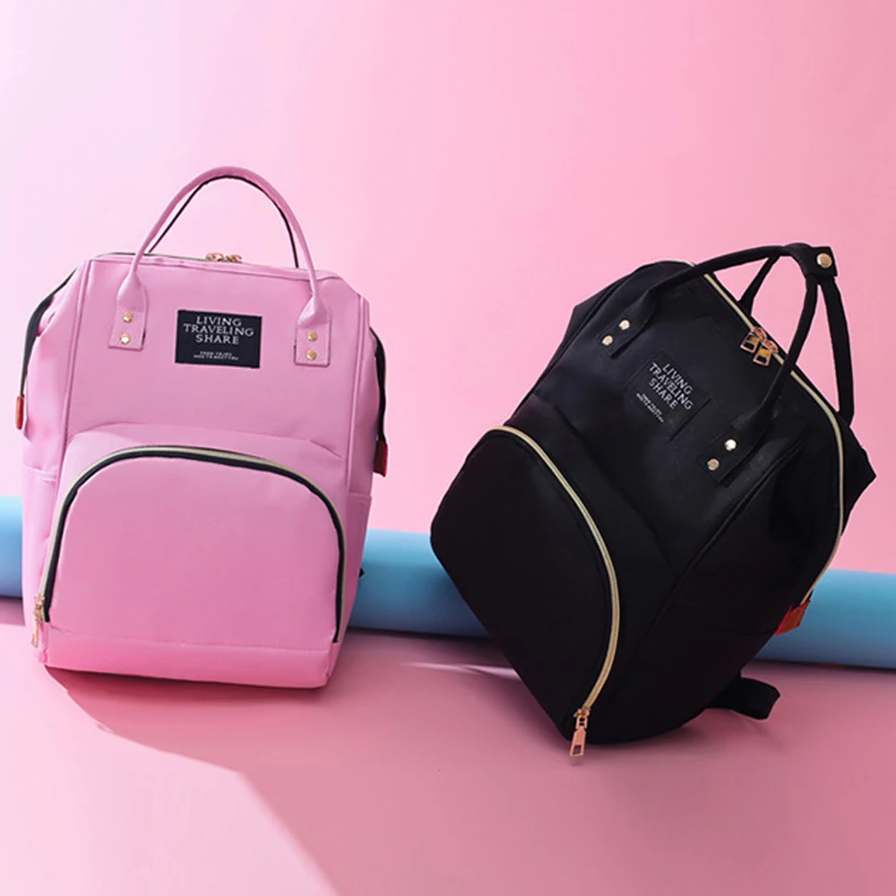 

Fashion New Mommy Bag Portable Large-Capacity Multifunctional Shoulder Bag For Delivery Baby Nursing Bags Travel Nappy Backpacks
