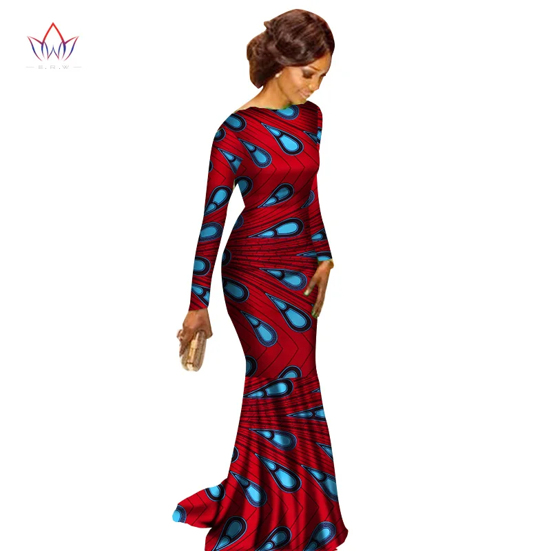 15 Летнее платье, халат Femme Dashiki платья для женщин большого размера в африканском стиле 6xl африканская одежда женская традиционная базенская Riche WY1813 - Цвет: 15