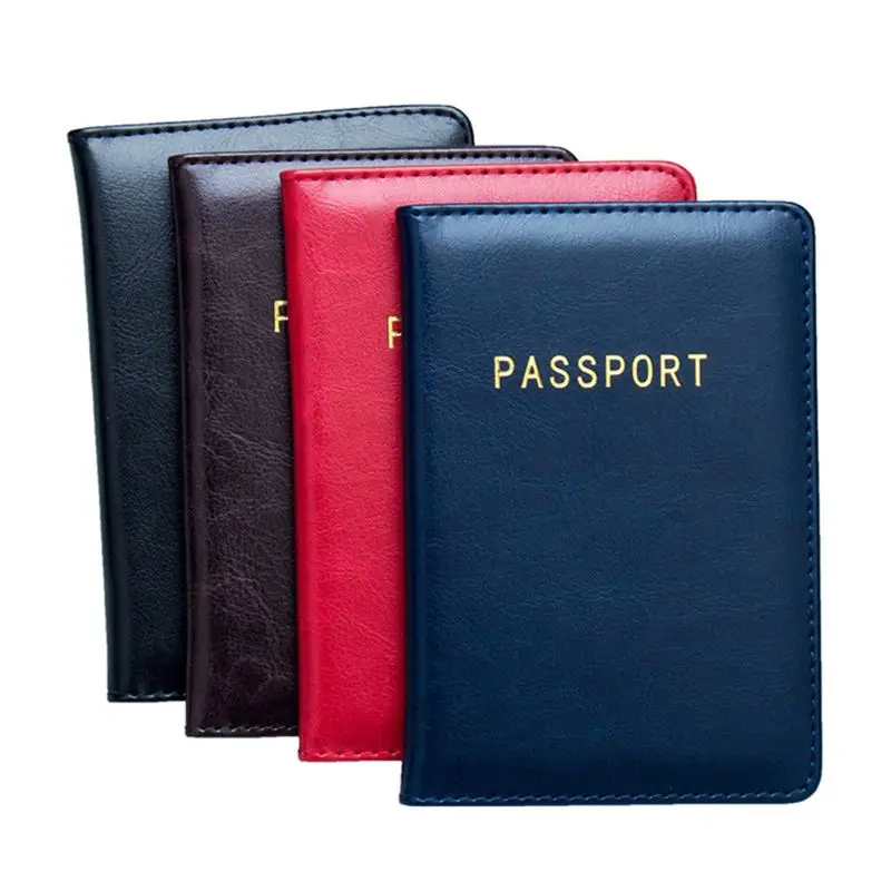 Дорожный Чехол для паспорта из искусственной кожи, чехол для кредитных карт, защитный Органайзер