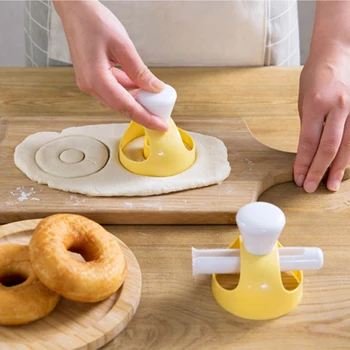 

Creative Kitchen Accessories Gadgets Donut Mold Cutter Food Desserts Maker Cooking Decorating Tools Baking Mold Kitchen Supplies