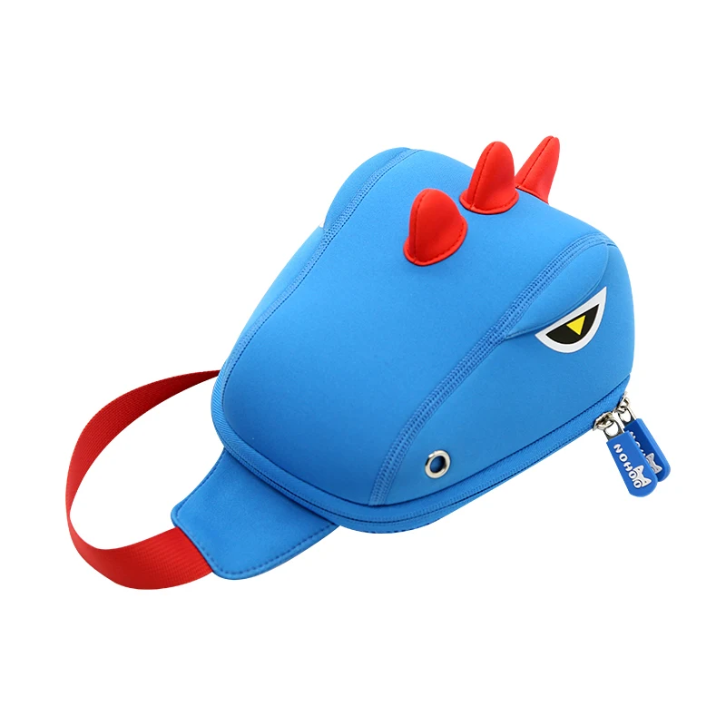 Chest bag NOHOO Рюкзаки Мультфильм дети детский сад Мальчики Мини школьный рюкзак 3D динозавр рюкзак детские школьные сумки рюкзак - Цвет: Chest bag